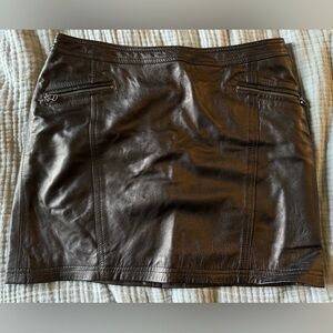 Nicole Miller Artelier real leather mini